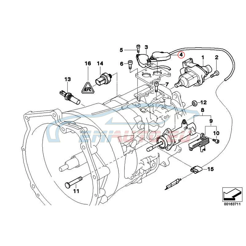 Original BMW Schaltsensor (23427507021)