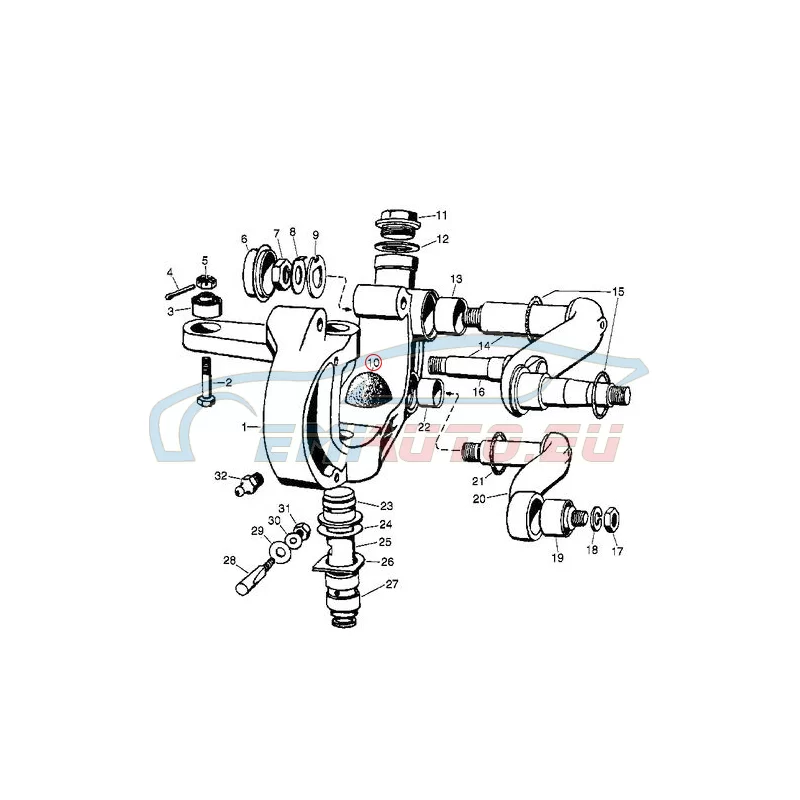 Original BMW Gummipuffer (31212054530)