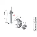Original BMW Federbein vorn (31316873728)