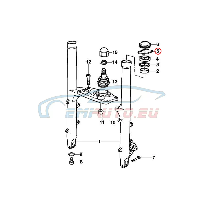 Original BMW Sicherungsring (31422311989)
