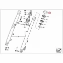 Original BMW Schutzkappe chrom (31422331883)