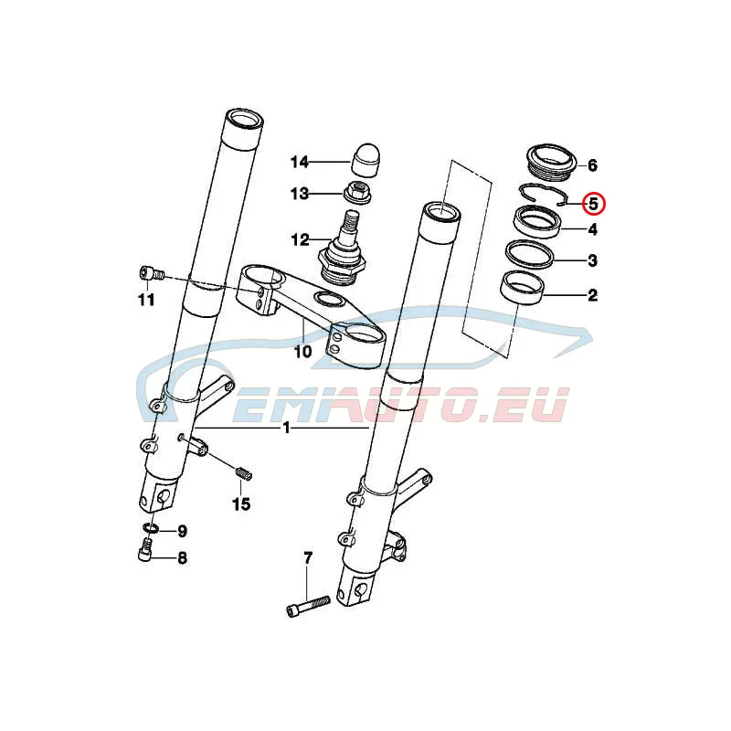 Original BMW Sicherungsring (31422333100)