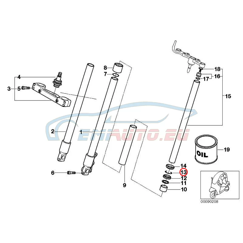 Original BMW Sicherungsring (31422335938)