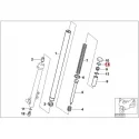 Genuine BMW Snap ring (31427666217)