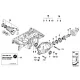 Genuine BMW Supporting bracket (31537503119)