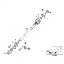 Genuine BMW Steering spindle upper (32311095743)