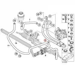 Genuine BMW Pressure hose assy (32416766962)