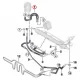 Genuine BMW Suction pipe (32416850281)