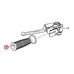 Genuine BMW LEFT GROOVED HANDLE (32721458395)