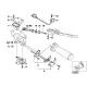 Original BMW Rep.Satz Gasseilumlenkung (32722333488)