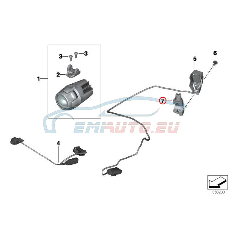 Original BMW Klemmschelle links (32728534366)