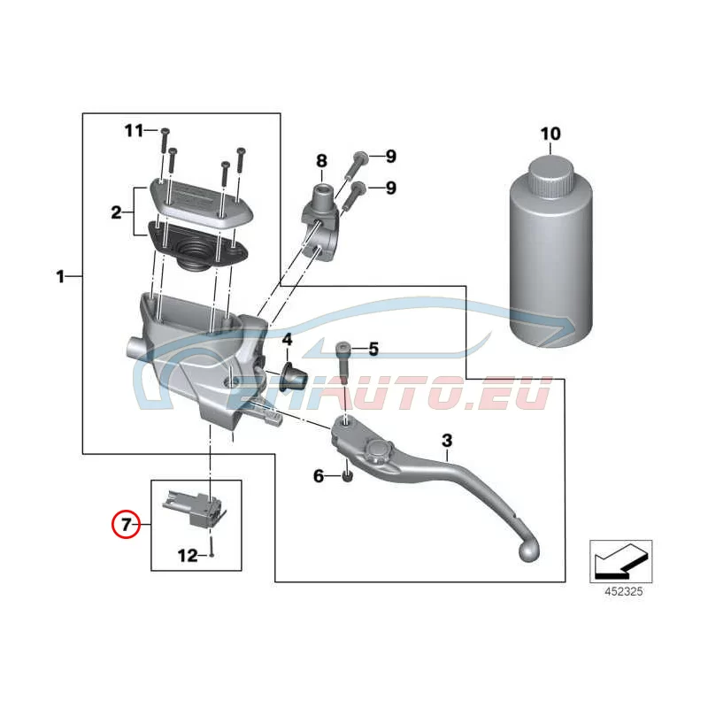 Original BMW Satz Doppelmikroschalter (32728537609)