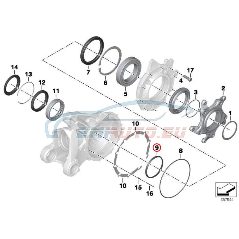 Original BMW Montagering (33117674872)