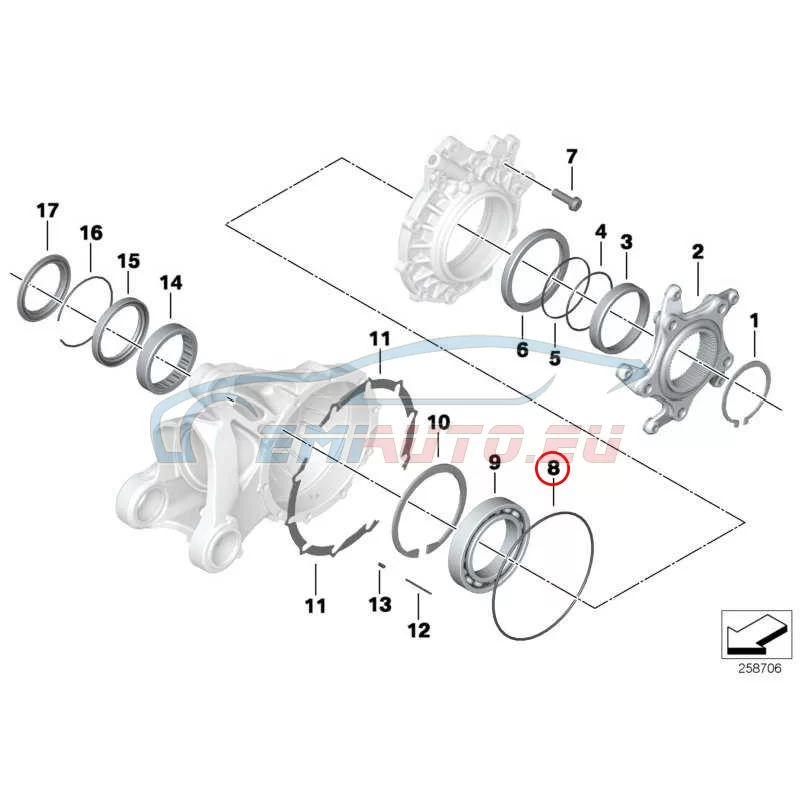 Original BMW O-Ring (33117695218)