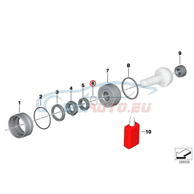 Original BMW O-Ring (33117698274)