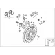 Original BMW Bremsscheibe schwarz (34312331745)