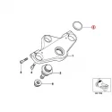 Original BMW Abdeckkappe (34312332864)