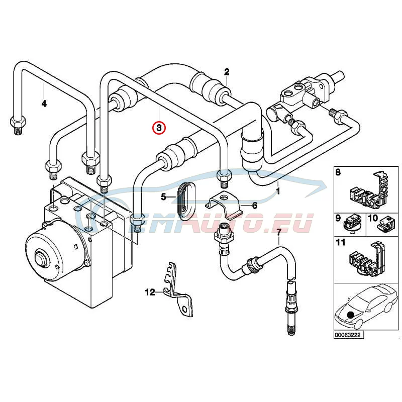 Original BMW Rohrleitung (34326754938)