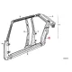 Genuine BMW COLUMN REAR LEFT (41001820567)