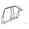 Genuine BMW COLUMN REAR LEFT (41001820567)