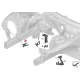 Genuine BMW Bracket. intake silencer (41007412938)