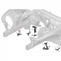 Genuine BMW Bracket. intake silencer (41007412938)