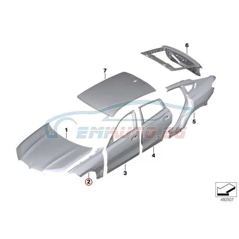 Genuine BMW (41008737622)