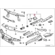 Genuine BMW LEFT STABILIZER SUPPORT (41118122563)