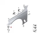 Genuine BMW Side panel bracket, front left 1 (41357475309)