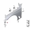 Genuine BMW Side panel bracket, front right 1 (41357475310)
