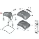 Genuine BMW Back pad, TopCase (46548394452)