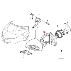 Genuine BMW BASE PLATE RIGHT (46632352122)