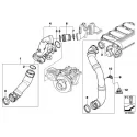 Genuine BMW Connection pipe (11657793407)