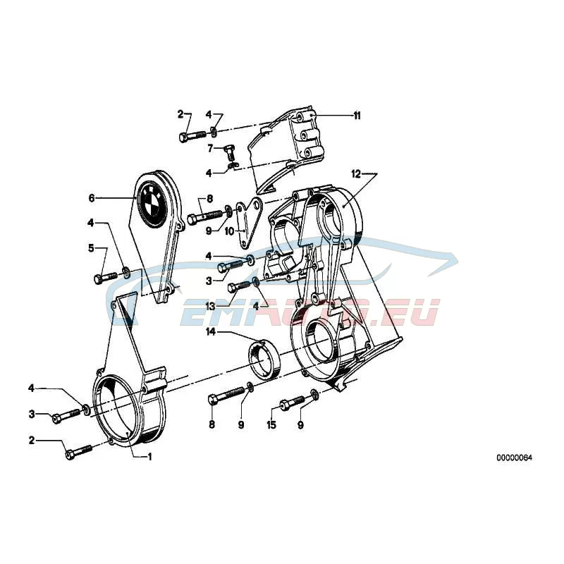 Genuine BMW Hex Bolt (07119901189)