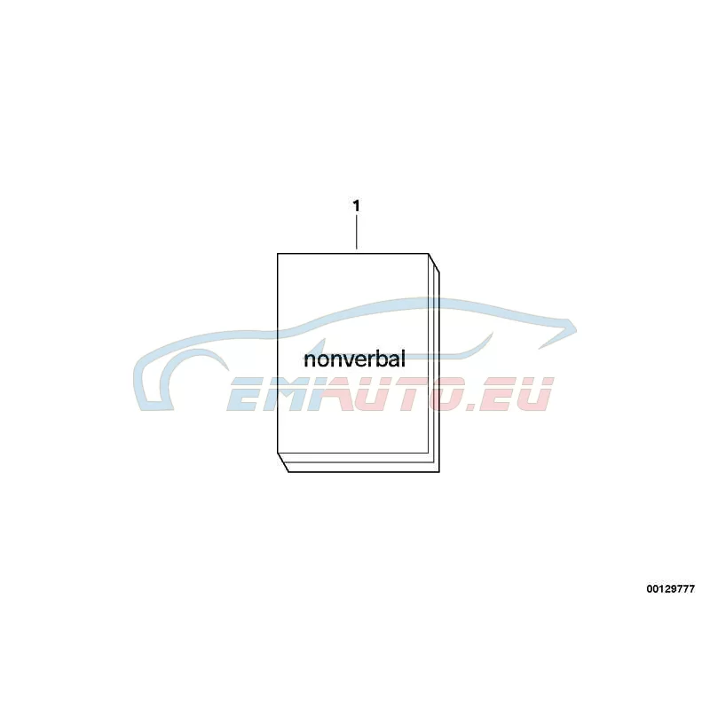 Genuine BMW File (01390154634)