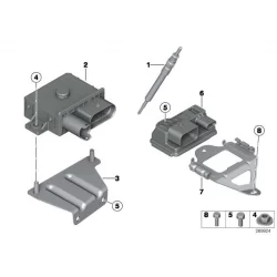 Genuine BMW Preheating control unit (12217798000)