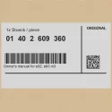Genuine BMW 01402609360