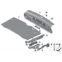 Genuine Mini Trim, loading edge, flat load floor (51479809004)