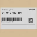 Genuine BMW 01402662586