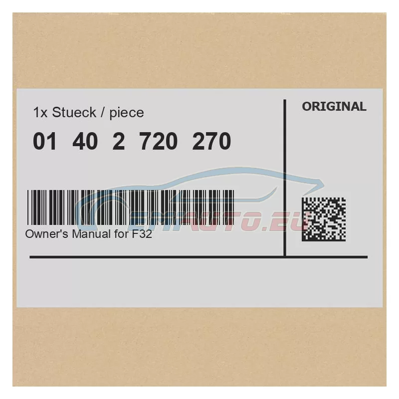 Genuine BMW 01402720270