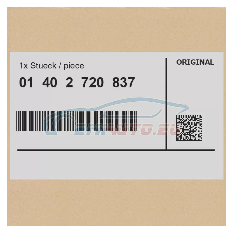 Genuine BMW 01402720837