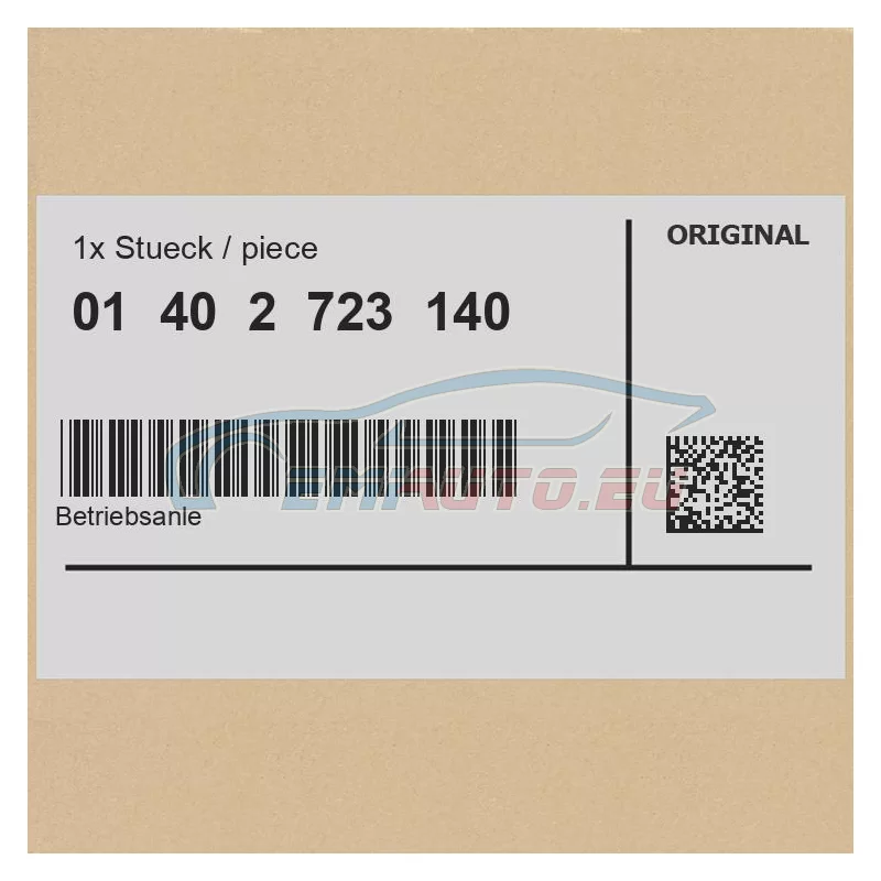 Genuine BMW 01402723140