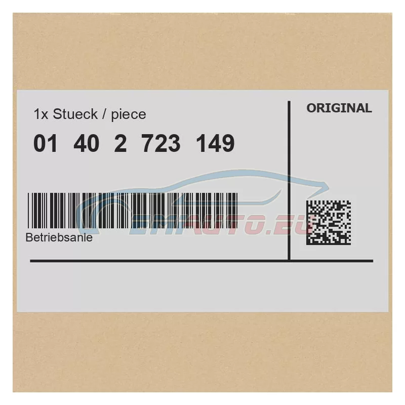 Genuine BMW 01402723149