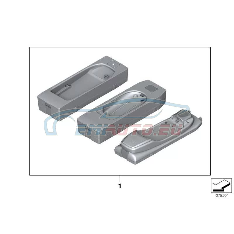 Genuine BMW Snap-in adapter Basic (84210445594)