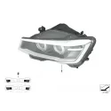 Genuine BMW Headlight left (63117334077)