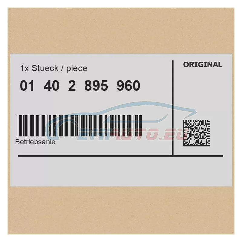 Genuine BMW 01402895960