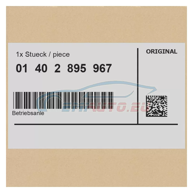 Genuine BMW 01402895967