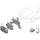 Original BMW Halter Sensor (66316886216)