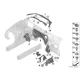 Genuine BMW Firewall, upper section (51717340207)