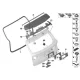 Genuine BMW Boot lid/tailgate pushbutton (51247405634)